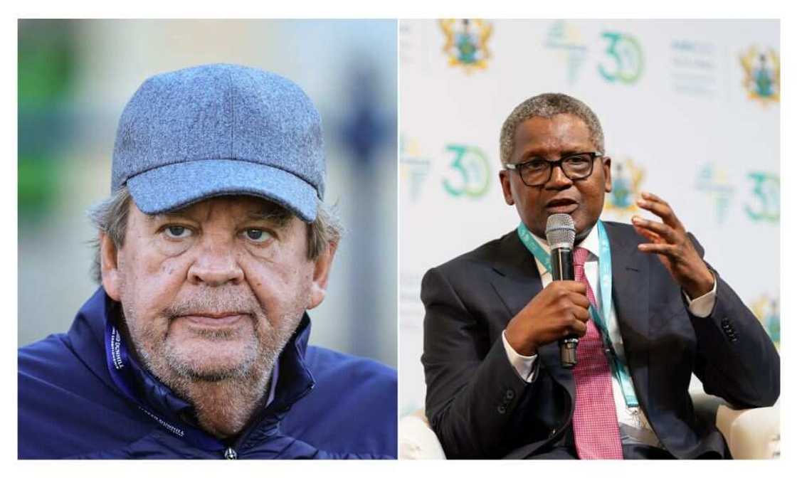 Dangote, Rabiu, Adenuga, Ruppert Dangote, Rabiu, Adenuga, Ruppert