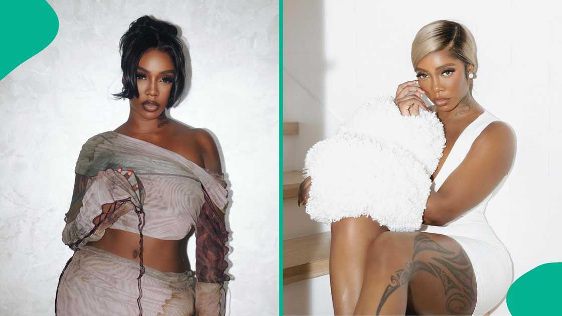 Tiwa Savage rocks raunching outfits Tiwa Savage rocks raunching outfits