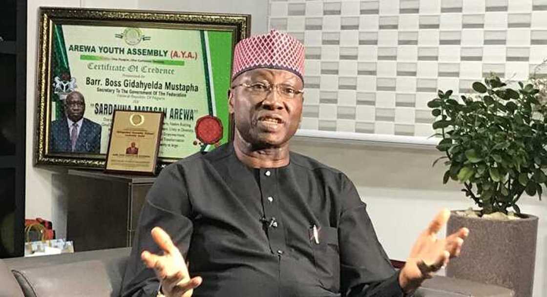 Sakataren gwamnatin tarayya, Boss Mustapha Sakataren gwamnatin tarayya, Boss Mustapha