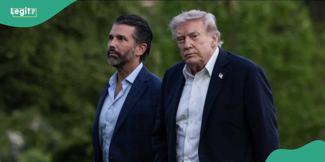 Donald Trump will miss his first son's wedding.