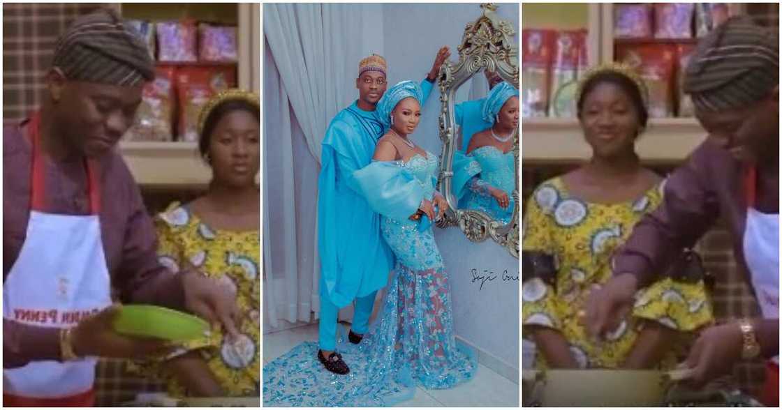 Lateef Adedimeji, Nollywood, Mo Bimpe, cooking Lateef Adedimeji, Nollywood, Mo Bimpe, cooking