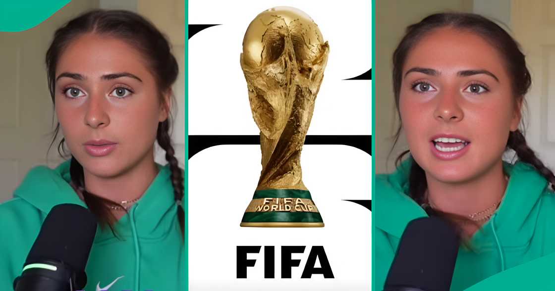 Analyst predicts World Cup winner from FIFA logo. Analyst predicts World Cup winner from FIFA logo.