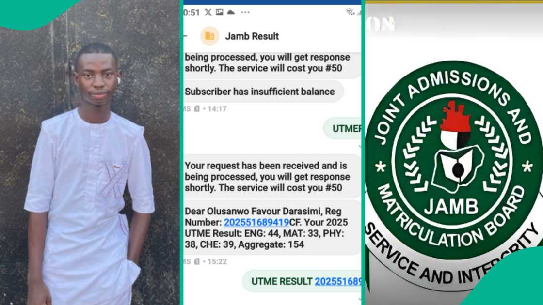 Boy says his JAMB result did not reflect his abilities. Boy says his JAMB result did not reflect his abilities.