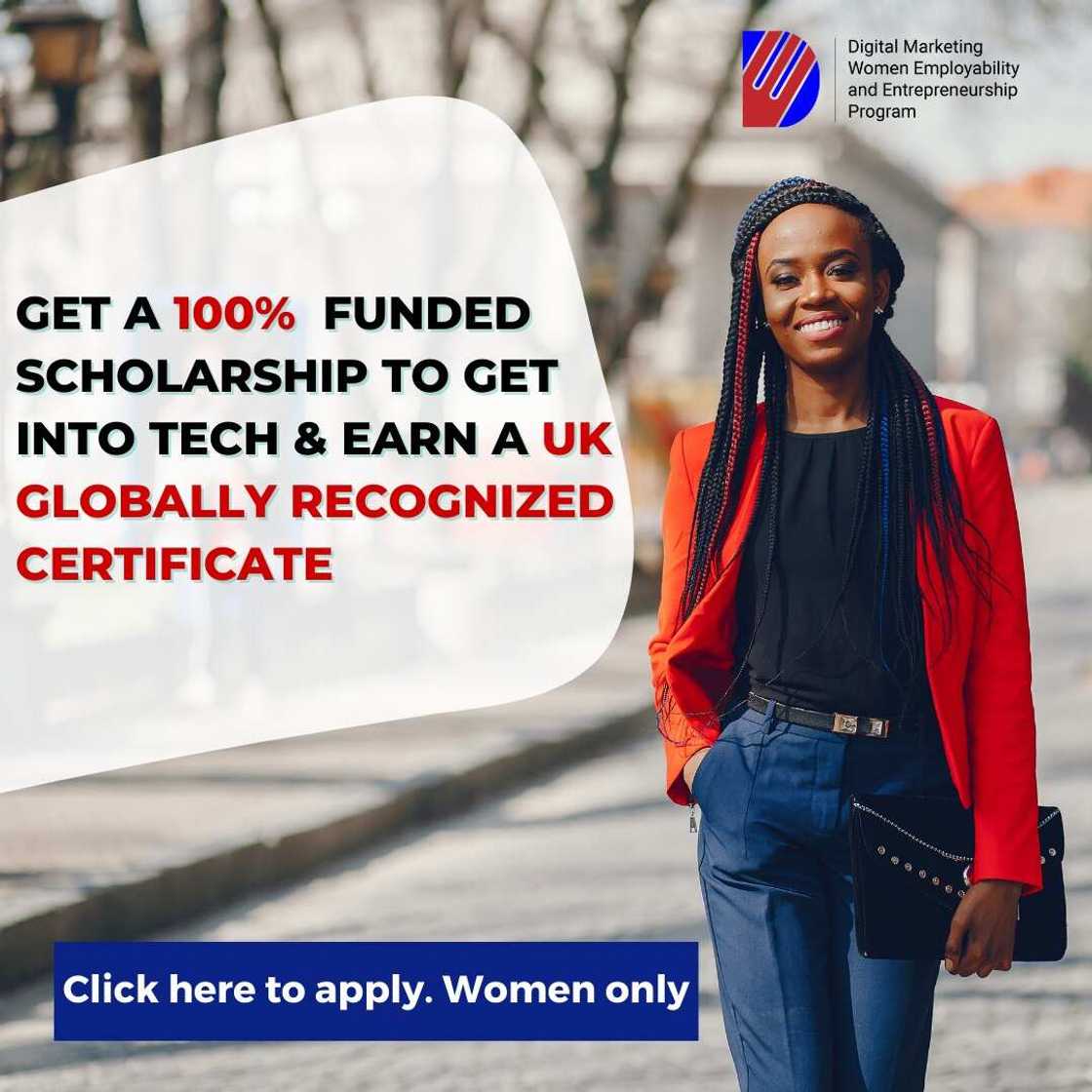 Application for Women in Tech Scholarship, Remote UK Internship Now Open