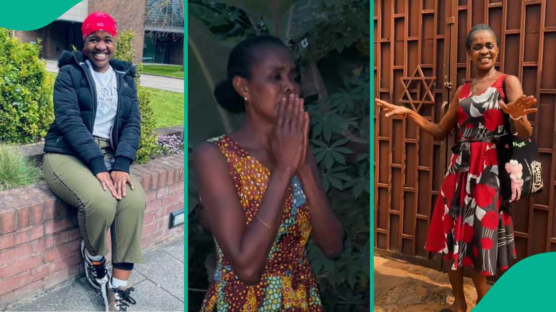 Nigerian daughter shares mother’s emotional reaction to UK visa approval. Nigerian daughter shares mother’s emotional reaction to UK visa approval.