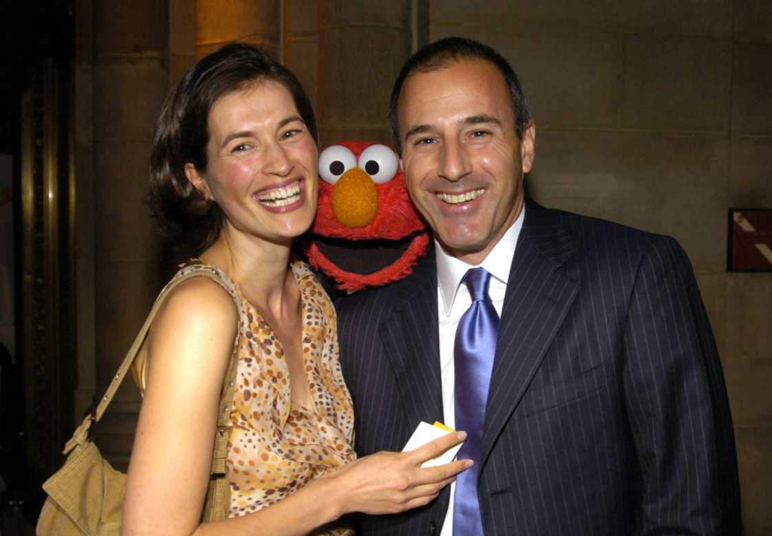 Annette Lauer and Matt Lauer at Cipriani in New York City Annette Lauer and Matt Lauer at Cipriani in New York City