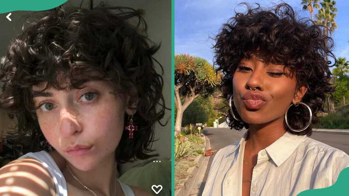 Short wolf-cut for wavy hair Short wolf-cut for wavy hair