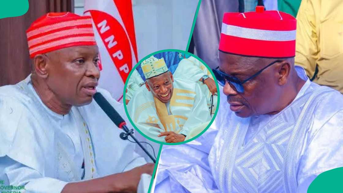 Matar Ganduje ta nemi sulhunta Abba da Kwankwaso