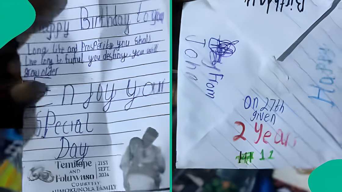 Mother shares heartwarming moment as son receives birthday letters from classmates Mother shares heartwarming moment as son receives birthday letters from classmates