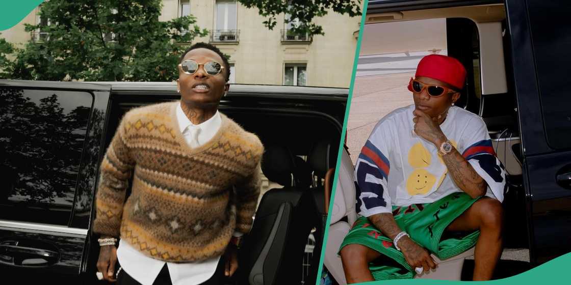 Old video of Wizkid reacting to what a fan did surfaces online.