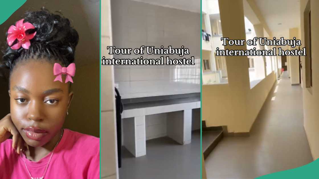 Lady shares video of University of Abuja international hostel. Lady shares video of University of Abuja international hostel.