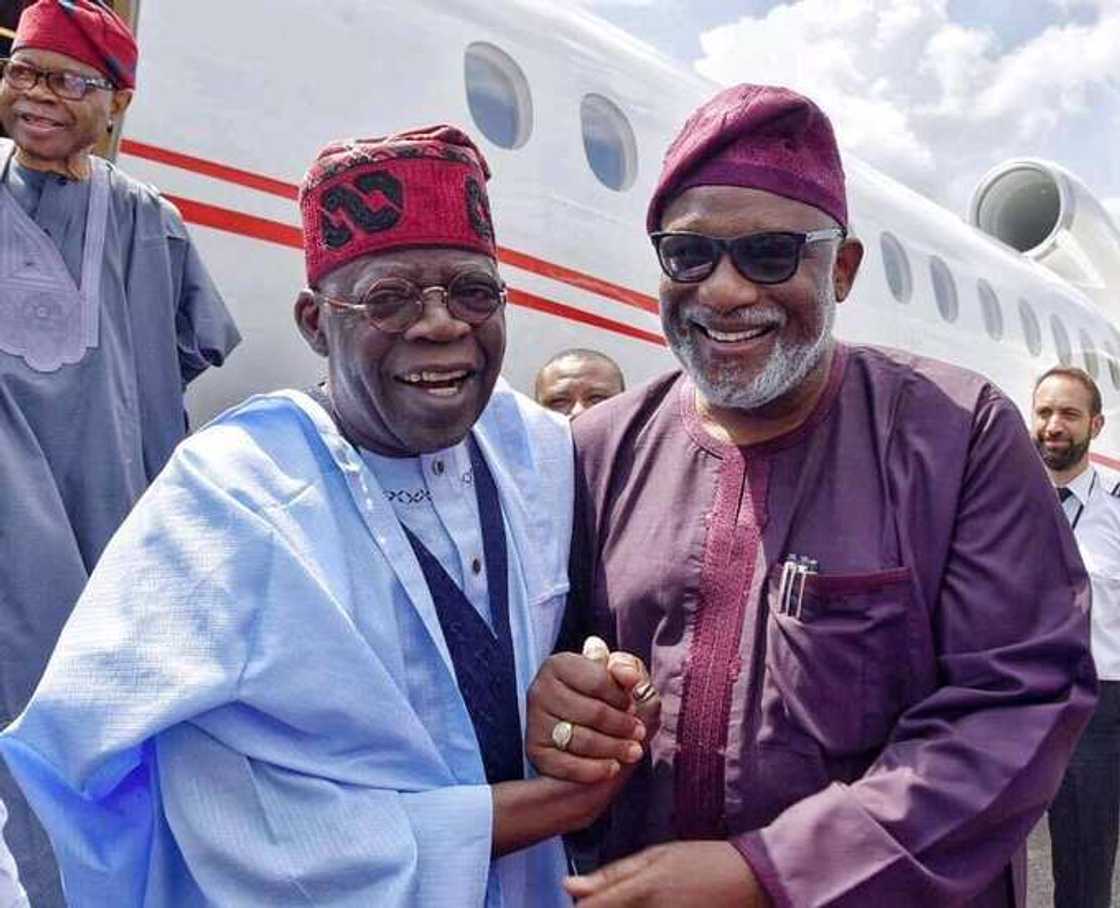 Tinubu appoints Akeredolu Tinubu appoints Akeredolu