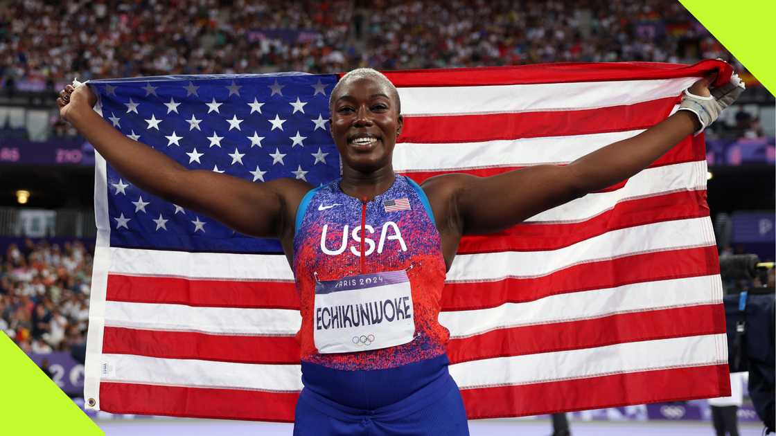 Annette Ehikunwoke wins a medal for USA