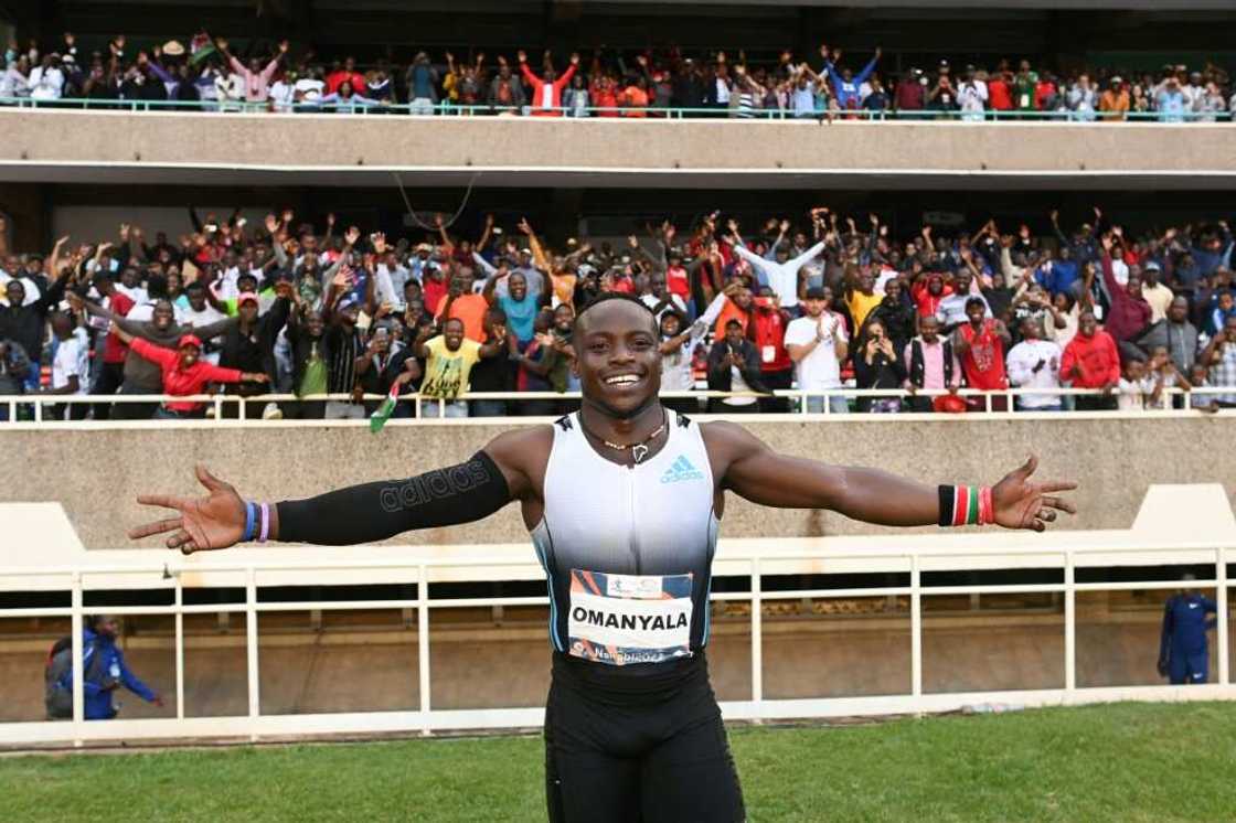 Omanyala says he runs well under pressure Omanyala says he runs well under pressure