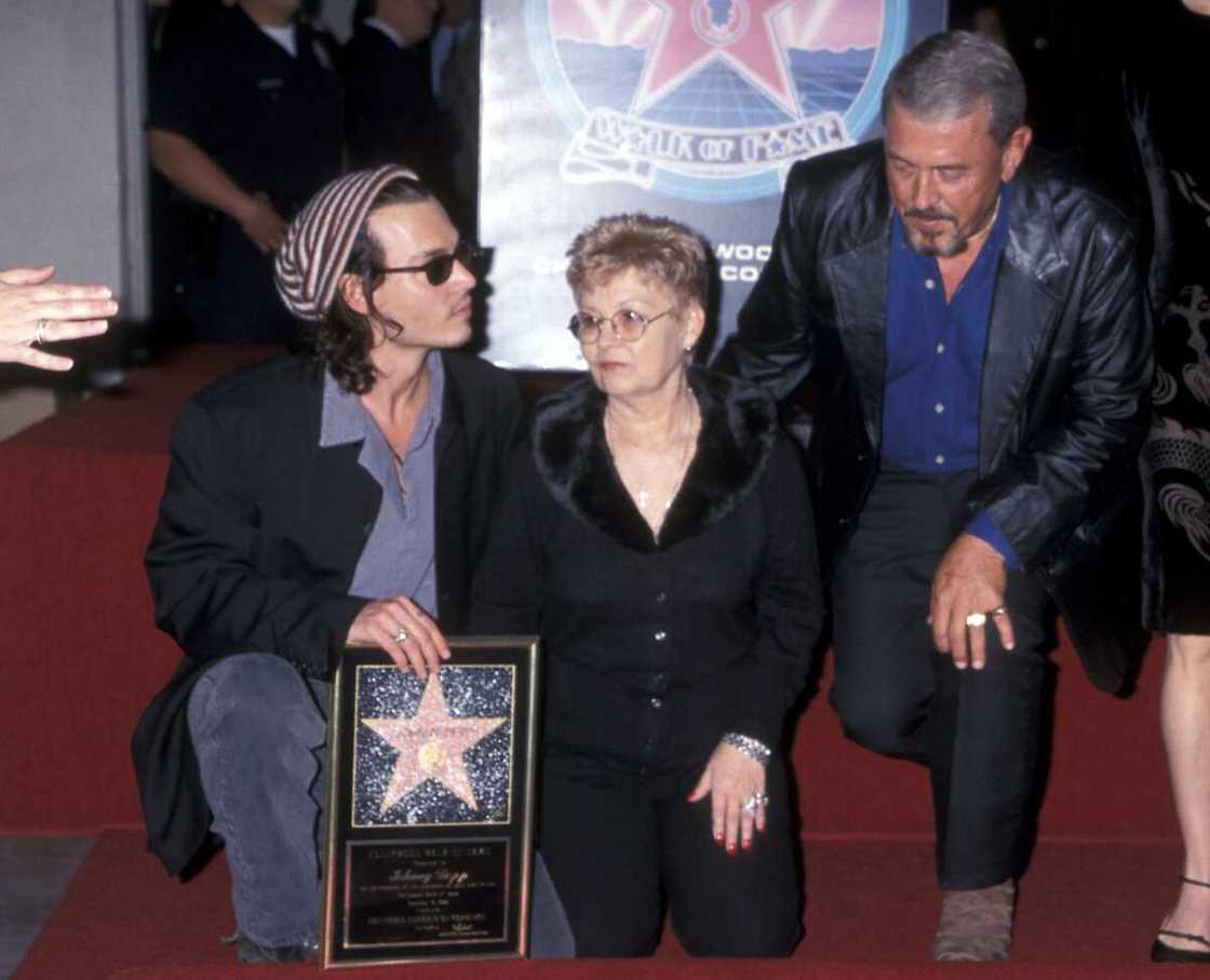 Johnny Depp's mom and dad Johnny Depp's mom and dad