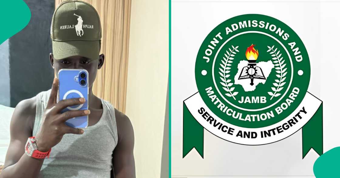 A Nigerian boy who wishes not to retake his UTME cries out after JAMB gave him a new date for resit. A Nigerian boy who wishes not to retake his UTME cries out after JAMB gave him a new date for resit.