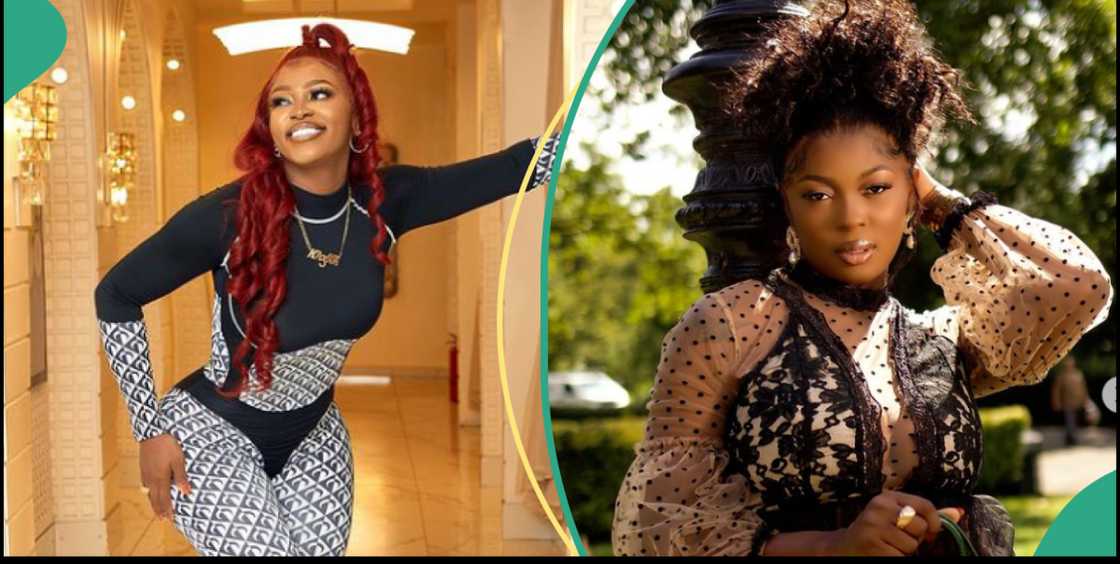 BBNaija Ka3na strikes different poses in cute outfits BBNaija Ka3na strikes different poses in cute outfits