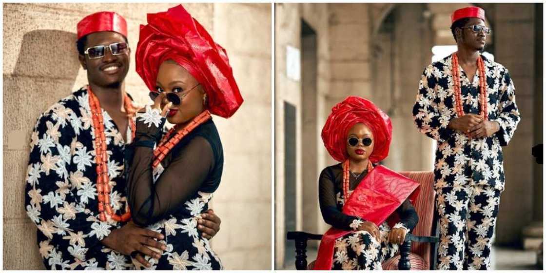 Photos of couple, pre-wedding photos