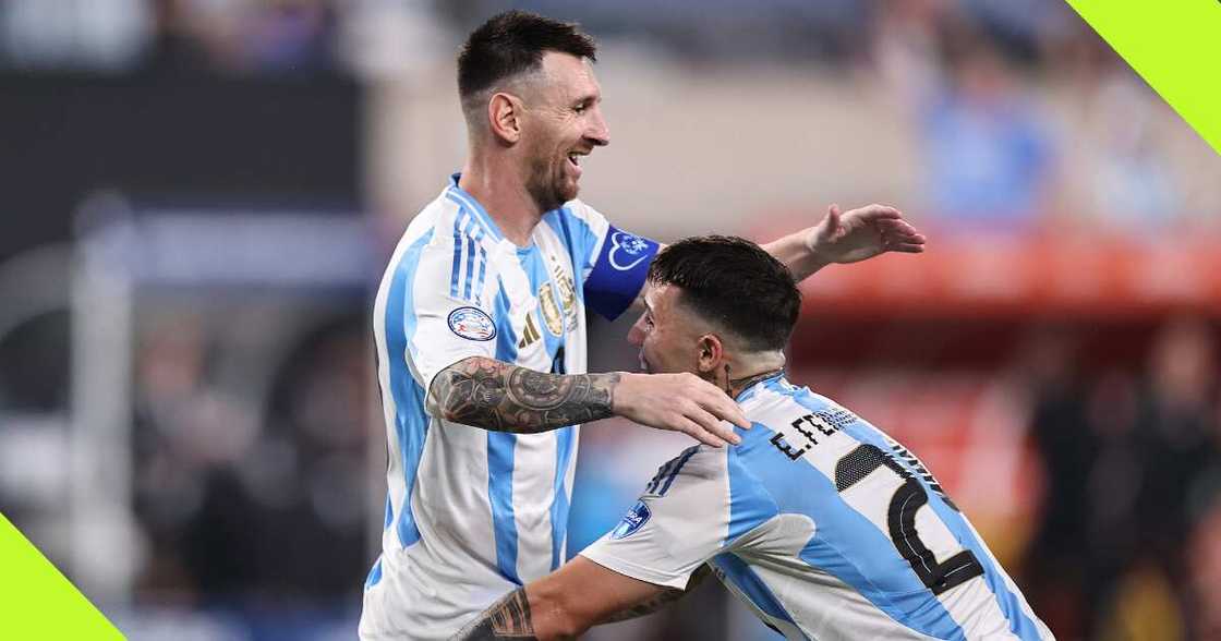 Lionel Messi scored his first Copa America goal against Canada in the semifinal. Lionel Messi scored his first Copa America goal against Canada in the semifinal.
