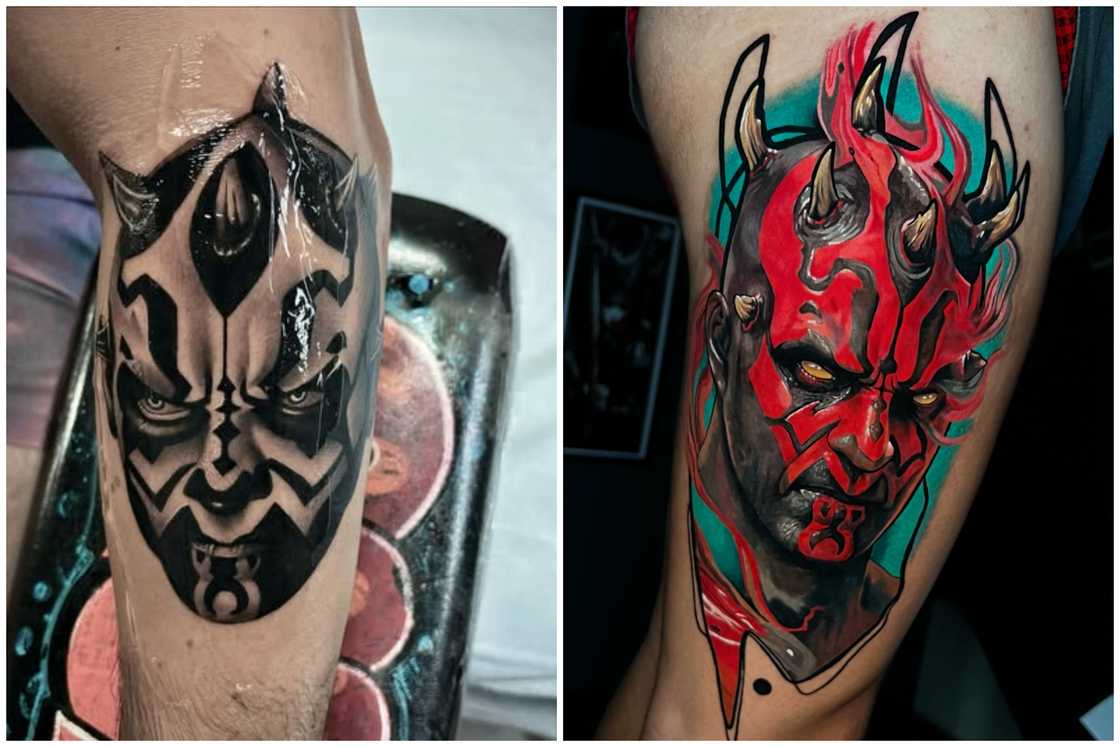 Darth Maul’s Face