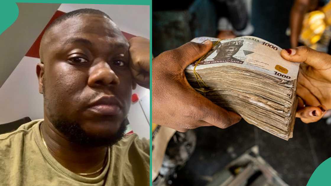 Man who applied for USA visa. Man who applied for USA visa.