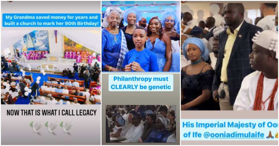 Billionaire Femi Otedola's family. Billionaire Femi Otedola's family.