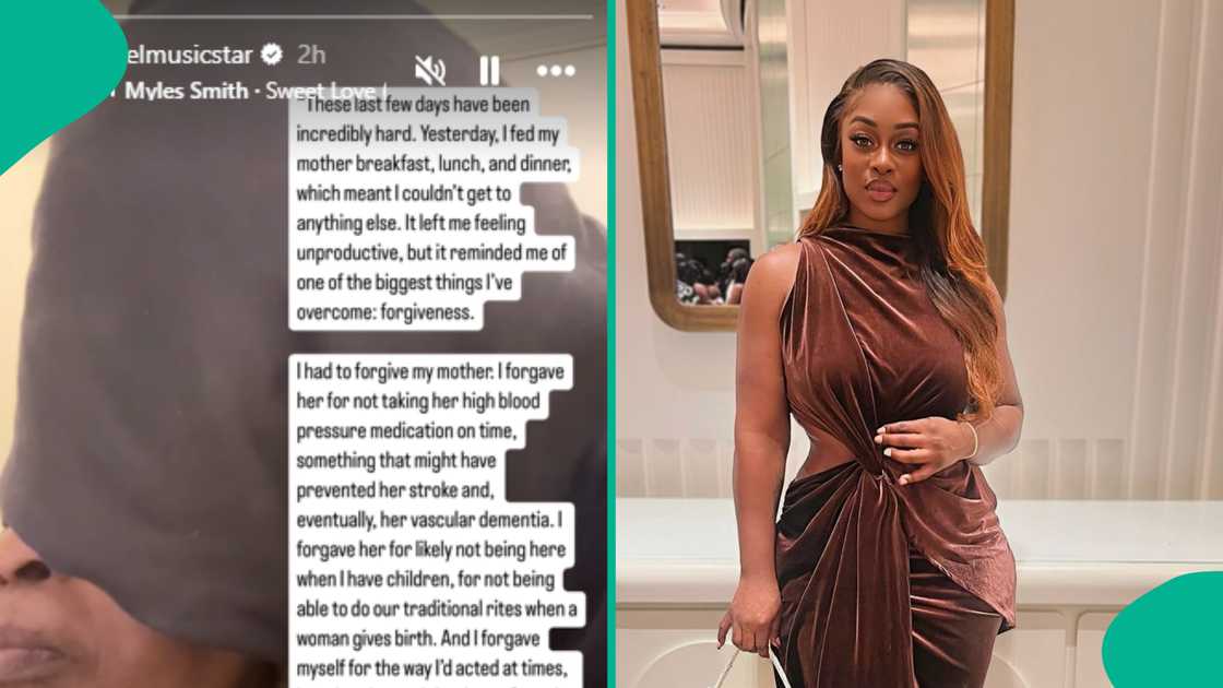 Uriel shares heartfelt post about her mum. Uriel shares heartfelt post about her mum.