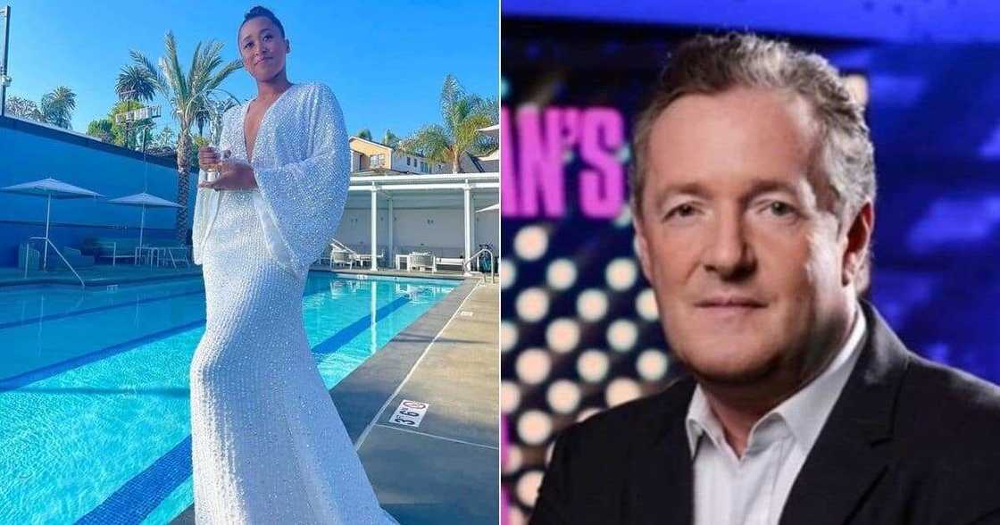 Television presenter Piers Morgan has lashed out at Naomi Osaka but he is now dragged online. Image: @PiersMorgan/@NaomiOsaka/Twitter/Instagram Television presenter Piers Morgan has lashed out at Naomi Osaka but he is now dragged online. Image: @PiersMorgan/@NaomiOsaka/Twitter/Instagram