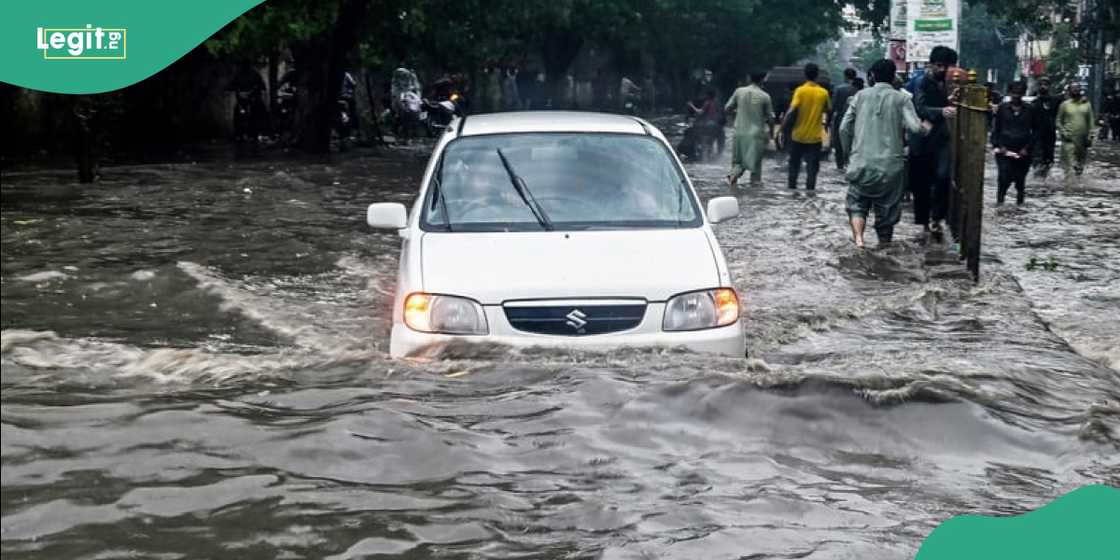 Hundreds have been reported dead after deadly flood swept entire village.