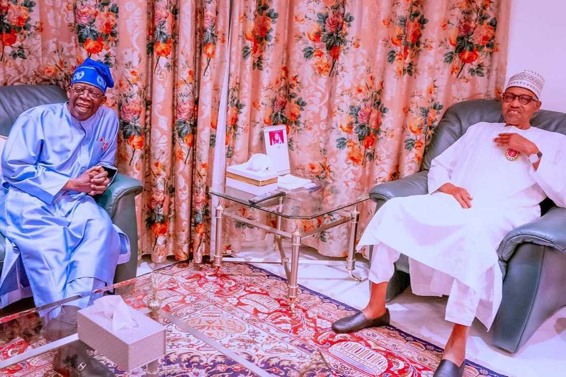 Buhari da Tinubu Buhari da Tinubu