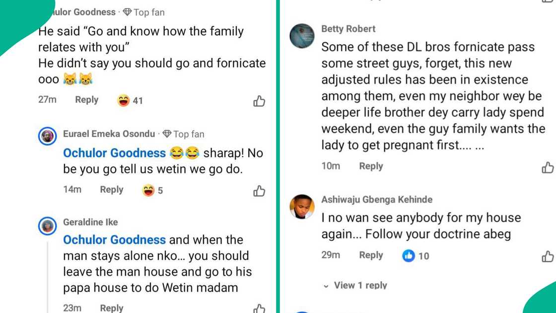 Deeper Life Member Questions Netizens “Crying” Over Kumuyi's Modification of Church Marriage Laws Deeper Life Member Questions Netizens “Crying” Over Kumuyi's Modification of Church Marriage Laws