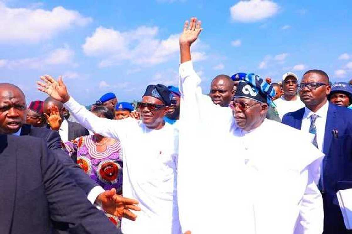 Nyesom Wike/Bola Tinubu/APC/PDP/Rivers State/2023 Election Nyesom Wike/Bola Tinubu/APC/PDP/Rivers State/2023 Election