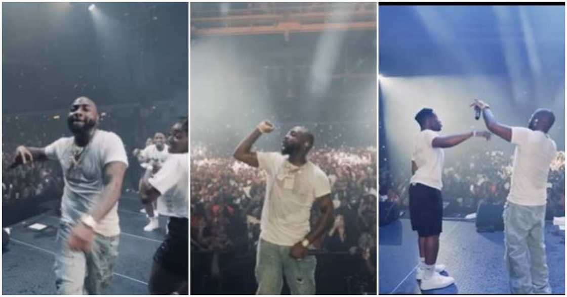 Photos of Davido's performance in Chicago Photos of Davido's performance in Chicago