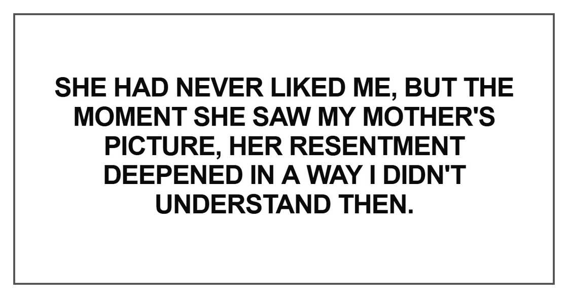She had never liked me She had never liked me