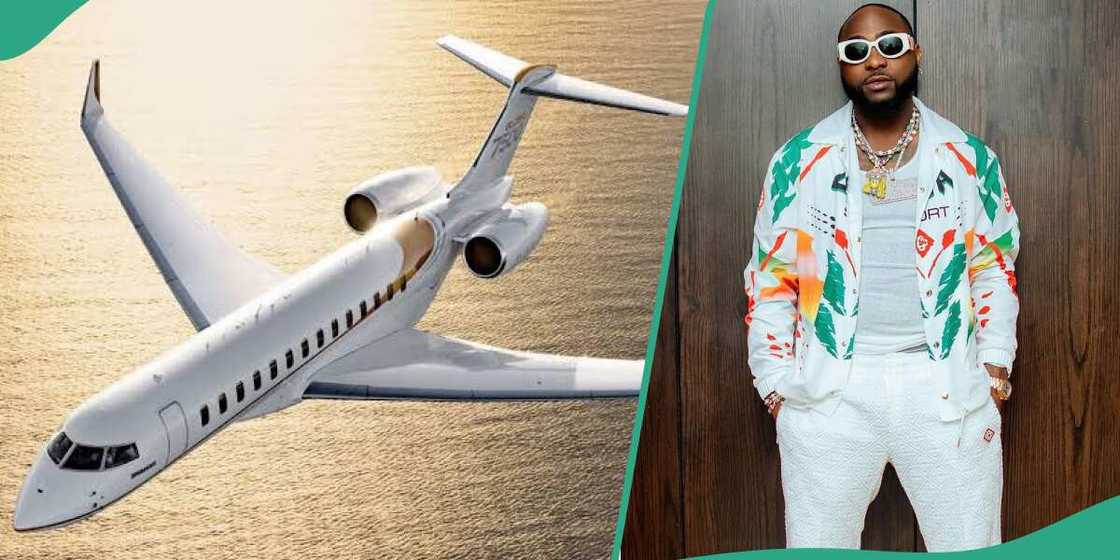 Reactions as Davido acquires his first private jet worth over $80m Reactions as Davido acquires his first private jet worth over $80m