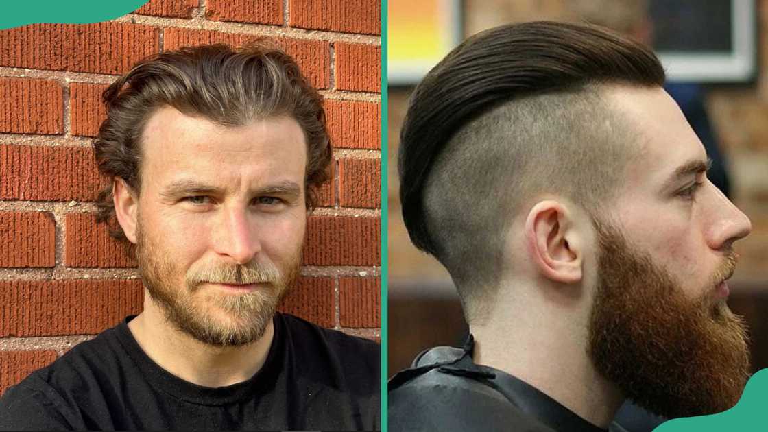 Comb back hairstyle ideas Comb back hairstyle ideas