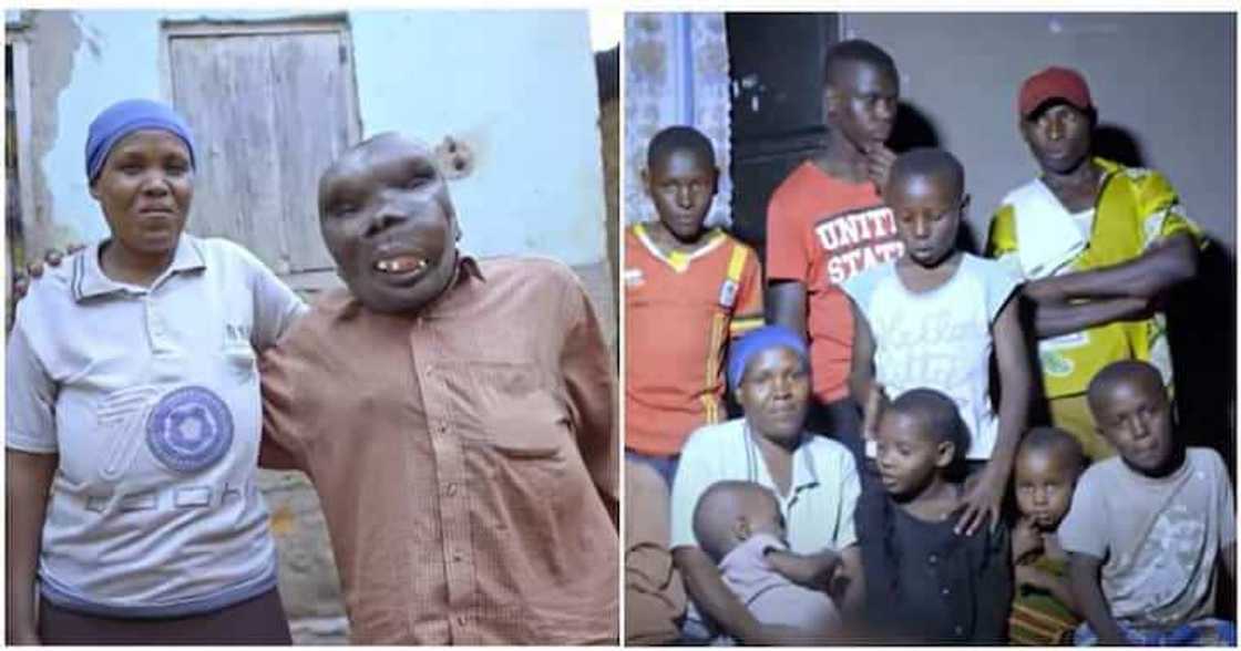 Bamuga, matarshi da 'ya'yansu Bamuga, matarshi da 'ya'yansu