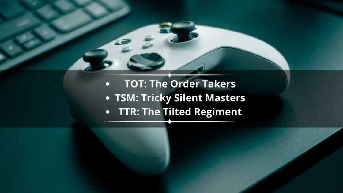 Good 3-letter clan names Good 3-letter clan names