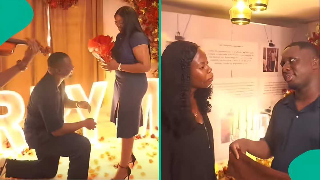 Man who insisted he wouldn’t kneel ends up doing so at proposal Man who insisted he wouldn’t kneel ends up doing so at proposal