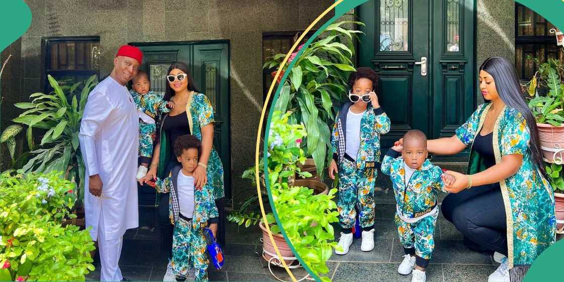 Regina Daniels celebrates Nigeria's 63rd Independence Day. Regina Daniels celebrates Nigeria's 63rd Independence Day.