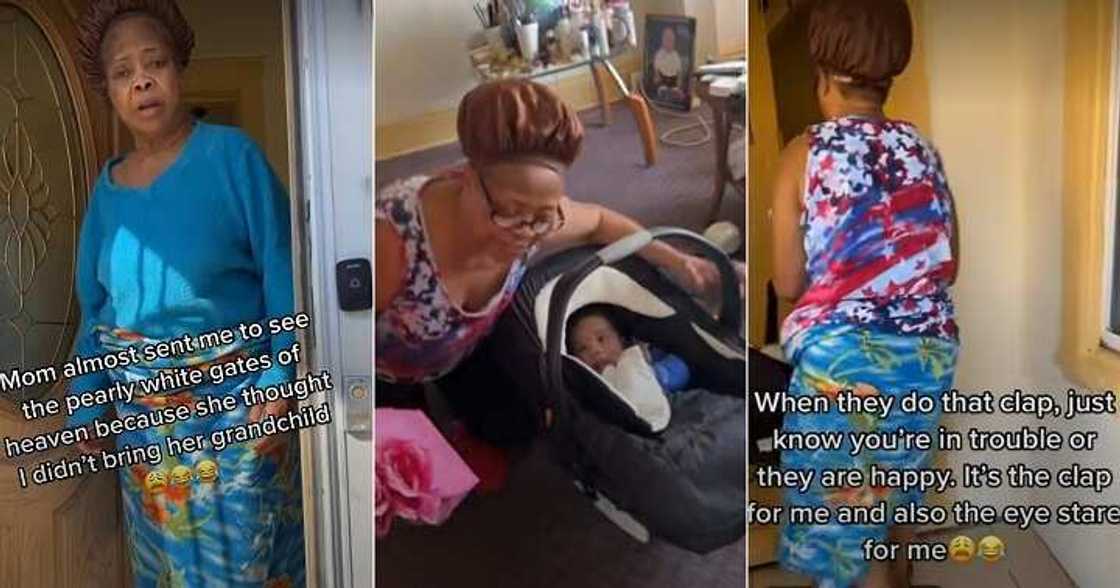 New mum shares funny video of baby's grandma, bond between Grandma and grandchild New mum shares funny video of baby's grandma, bond between Grandma and grandchild