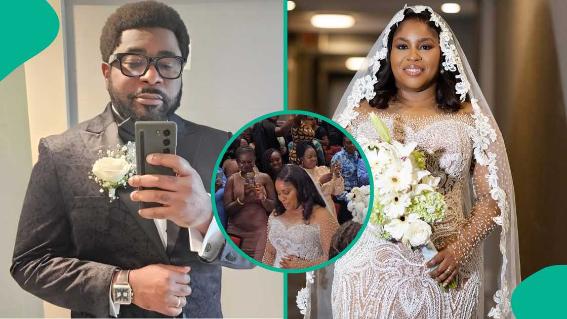 Pastor Kingsley Okonkwo and his renew their marital vows after 20 years of marriage.