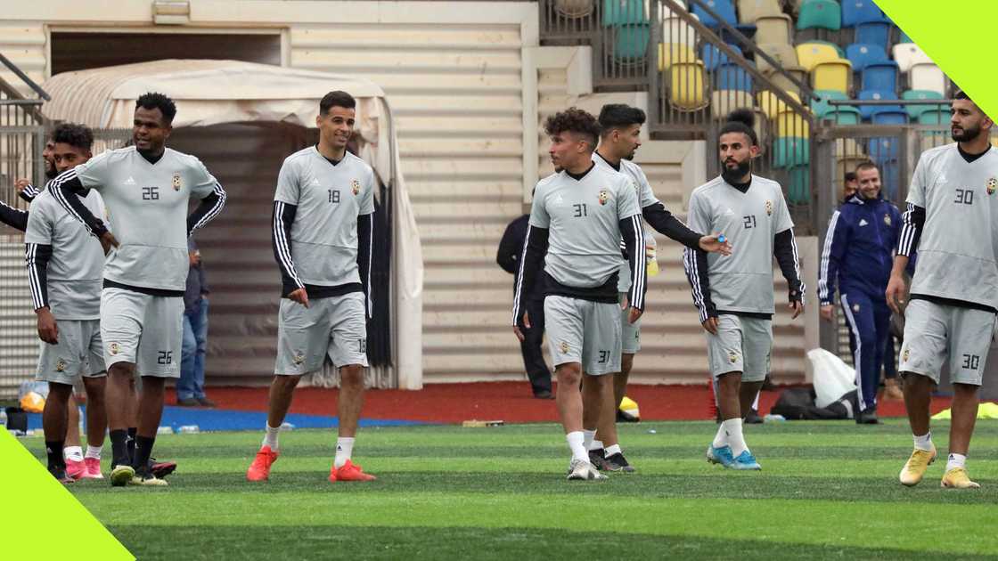 Libyan players prepare for Rwanda clash