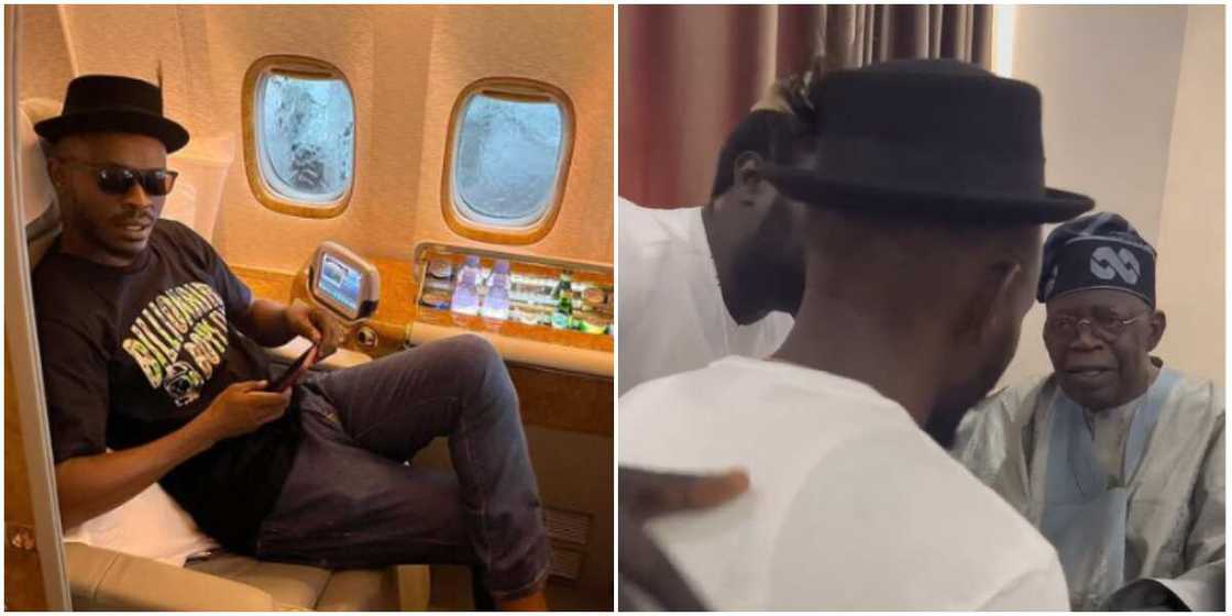 Moment Seyi Tinubu introduced comedian Mr Jollof to his dad Moment Seyi Tinubu introduced comedian Mr Jollof to his dad