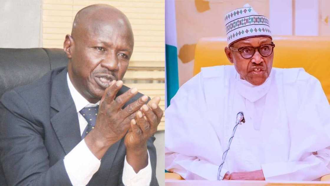 Minister reveals why ex-EFCC Chairman Magu is still on till on FG's Payroll Minister reveals why ex-EFCC Chairman Magu is still on till on FG's Payroll