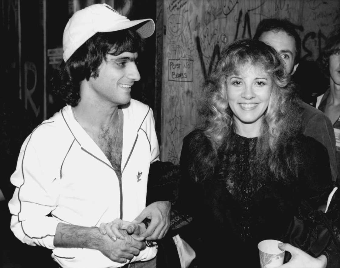 Stevie Nicks and Jimmy Iovine in West Hollywood, California.