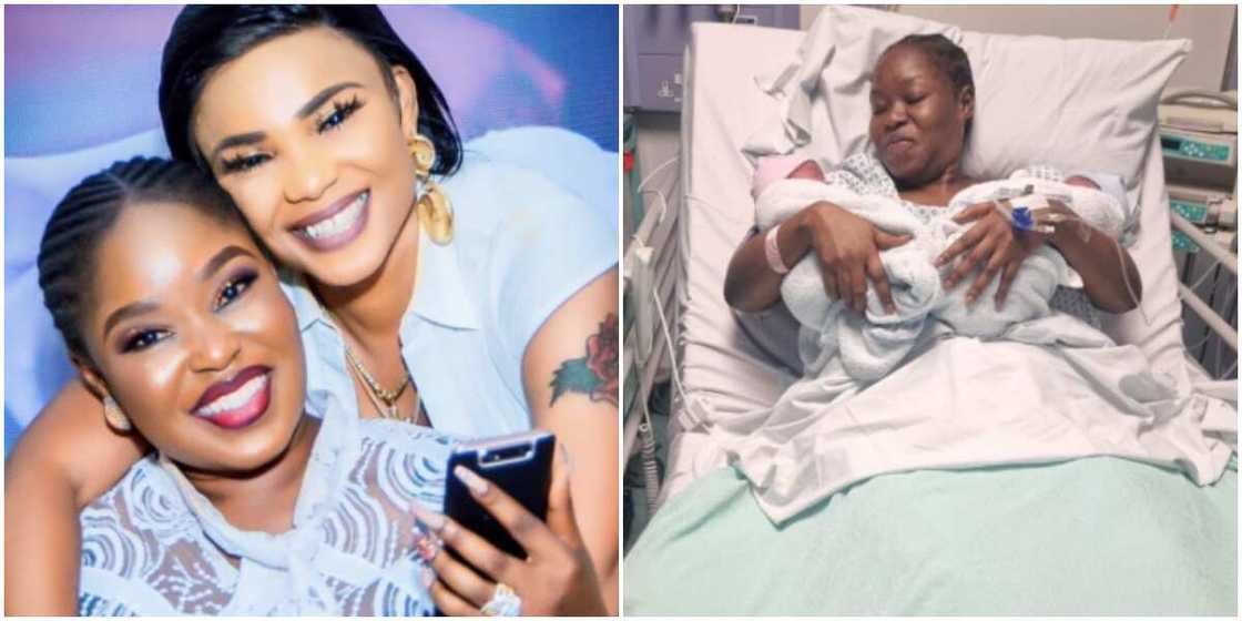Iyabo Ojo's friend welcomes twins Iyabo Ojo's friend welcomes twins