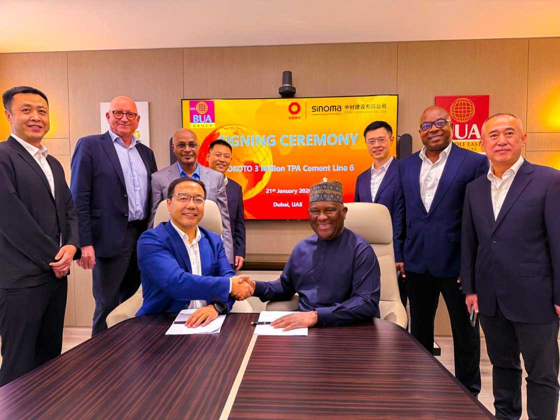 BUA Cement Signs Agreement with CBMI to Build 3-Million-Ton-Per-Annum Sokoto Line 6 BUA Cement Signs Agreement with CBMI to Build 3-Million-Ton-Per-Annum Sokoto Line 6
