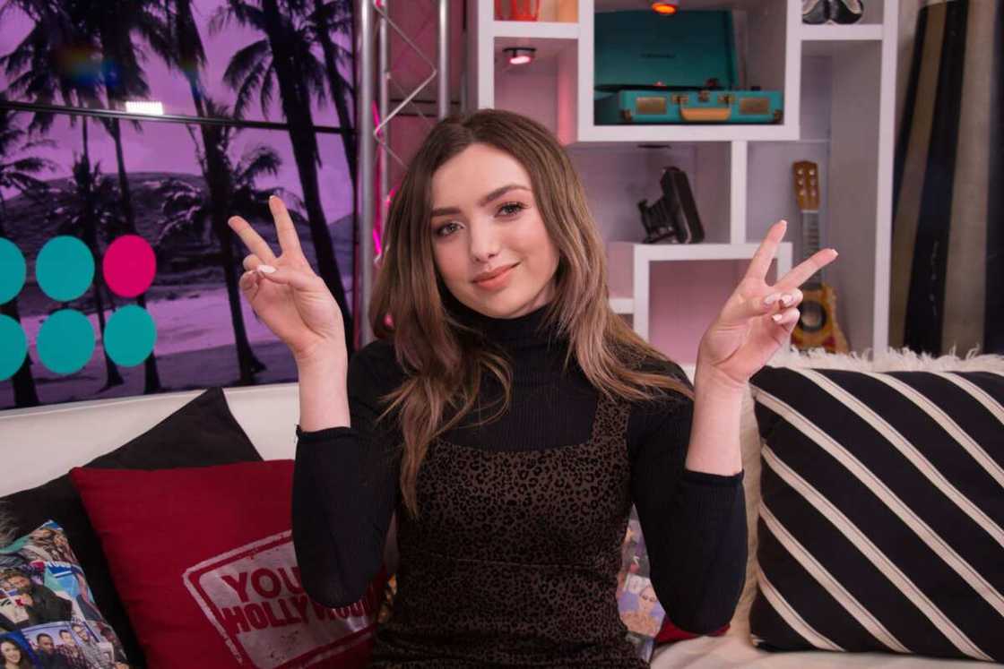 Peyton List visits the Young Hollywood Studio in Los Angeles, California Peyton List visits the Young Hollywood Studio in Los Angeles, California