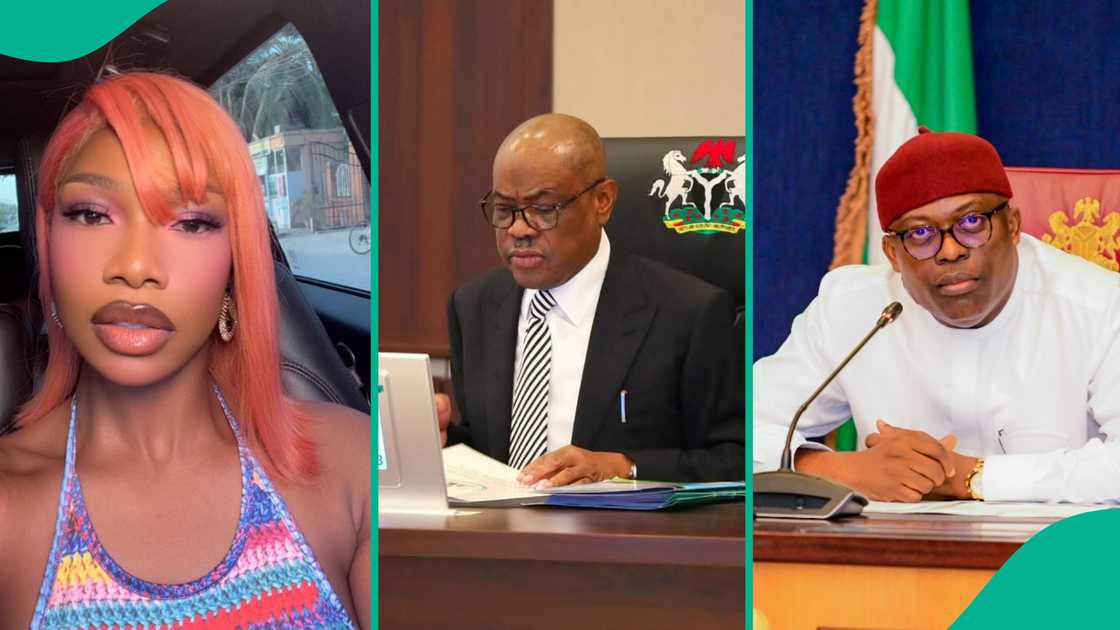 Tach, Wike and Fubara Tach, Wike and Fubara